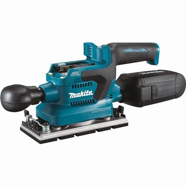 Vibrationsslipmaskin - MAKITA - DBO381ZU - 18 V Li-ion - Trådlös - Ergonomisk
