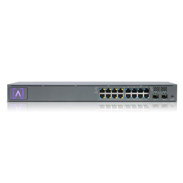 Nätverksswitch - Alta Labs - 16-Port PoE - Gigabit Ethernet - Grafit