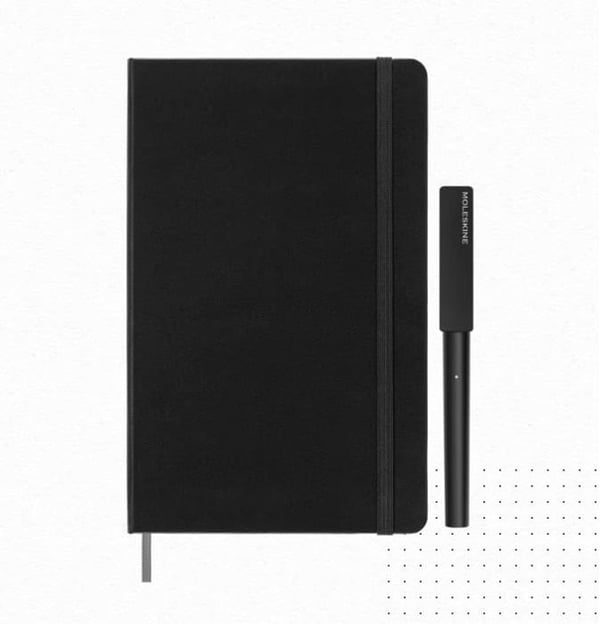 Cahier Moleskine - MOLESKINE - SWSPEN3 - Smart Pen - Kompatibel Moleskine Noter - Papir 100 g/m²