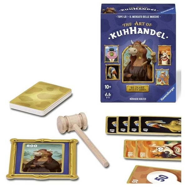 Sällskapsspel - Ravensburger Kuhhandel - 40-årsjubileumsutgåvan - Från 3 år - Blandat