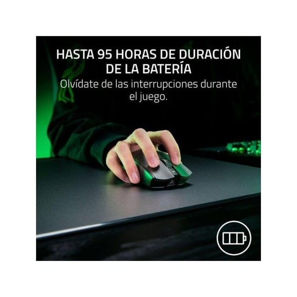 Razer Viper V3 Pro SE Trådlös Mus 35000 DPI Svart Ultralätt 95h batteri