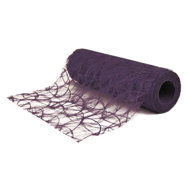 Silke Fiber: Modern, 30 cm, rulle 25 m, mörklila