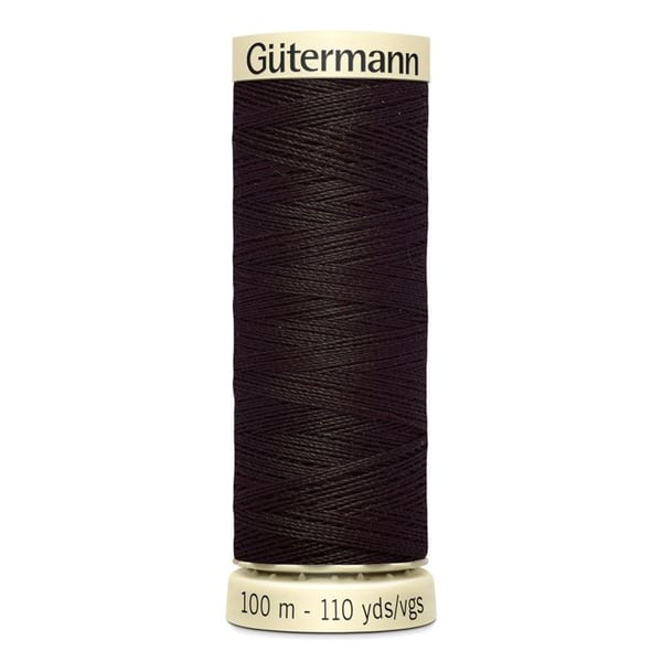 Tråd för sömnad 100% polyester Gutermann 1 Spole - Att 697 - melass