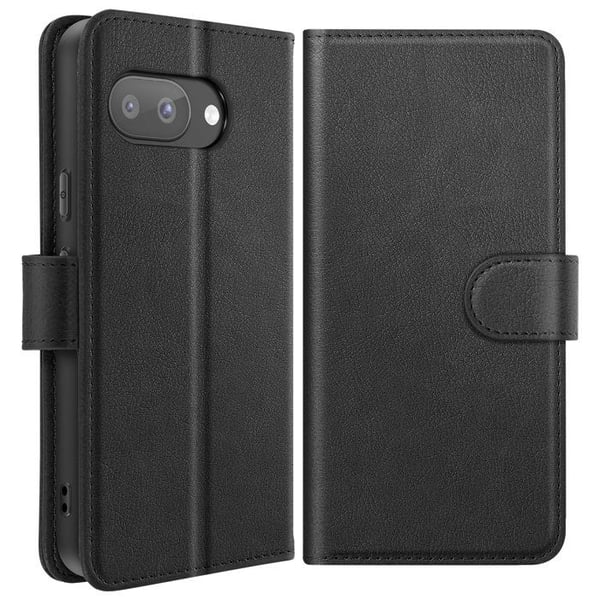 Smartphonefodral - Google - Pixel 9a - Svart - Plånbok - Videostöd
