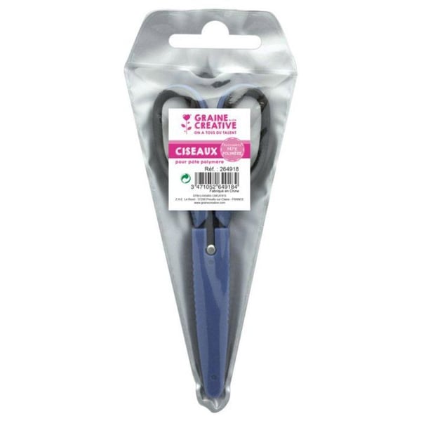 Sax för fimo - Polymerlera - Skarp skärning - Lätt att använda - Unisex