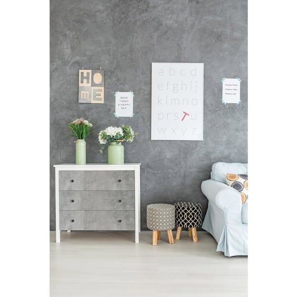 Väggdekor - D-C-FIX - 346-0672 - Grå - Plast - Nutida