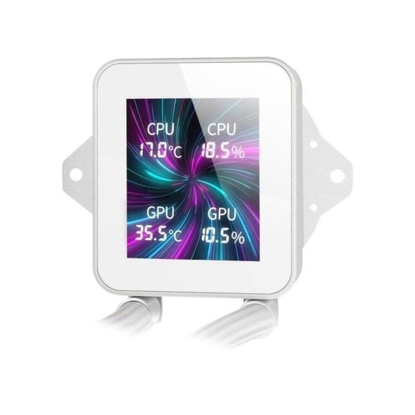 Vätskekylning AIO - MARS GAMING - ML-VISION360 - LCD-skärm 4:3 - 3 ARGB-fläktar - TDP 600W