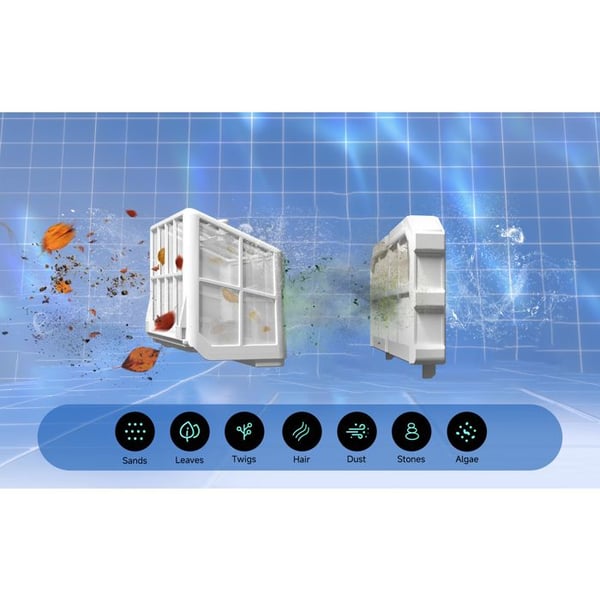 Poolrobot - WYBOT - S2 Solar Vision - Solenergi - Autonom - Rengöring AI