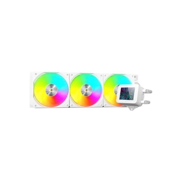 Vätskekylning AIO - MARS GAMING - ML-VISION360 - LCD-skärm 4:3 - 3 ARGB-fläktar - TDP 600W