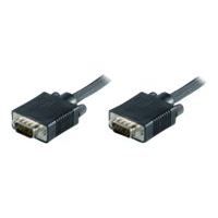 VGA-kabel - Microconnect - HD-15 (M) - 2 m - Svart - Skärmad