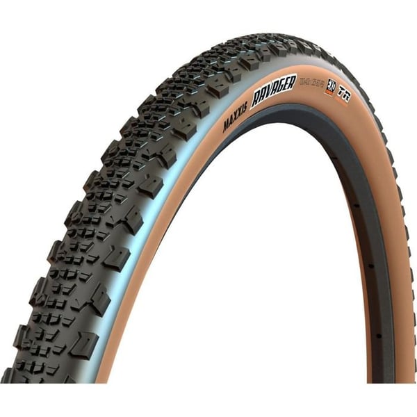 Maxxis Ravager Däck cykel 700x40C EXO Tubeless Ready Tanwall - Mjuka trådar