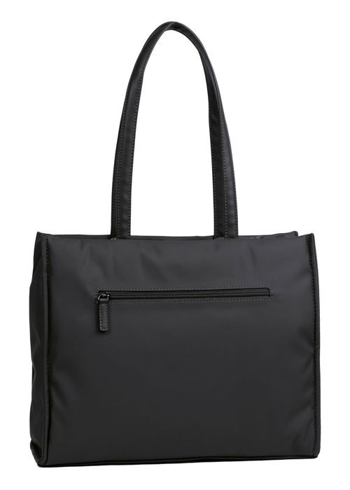 Taskepose - TOM TAILOR - Patti Zip Shopper L - Sort - 36x30x11 cm - 385g