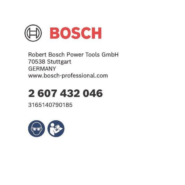 Filtret til GAS 10 BOSCH 2607432046