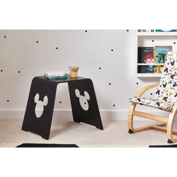Mickey Mouse pall i svart björk