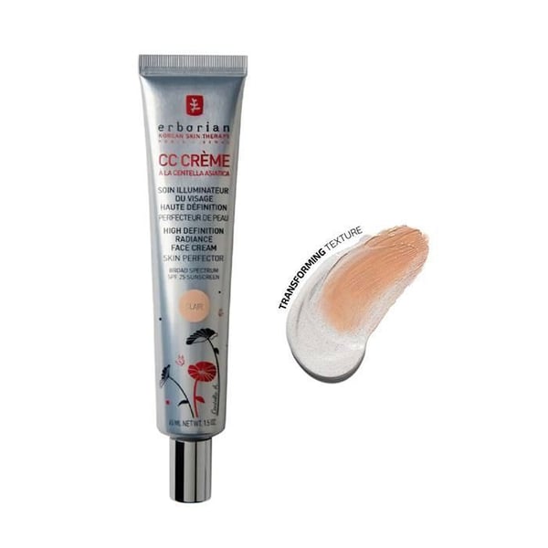 Fond de teint - Erborian - CC Crème HD - SPF 45 - Centella Asiatica - Guld 45ml