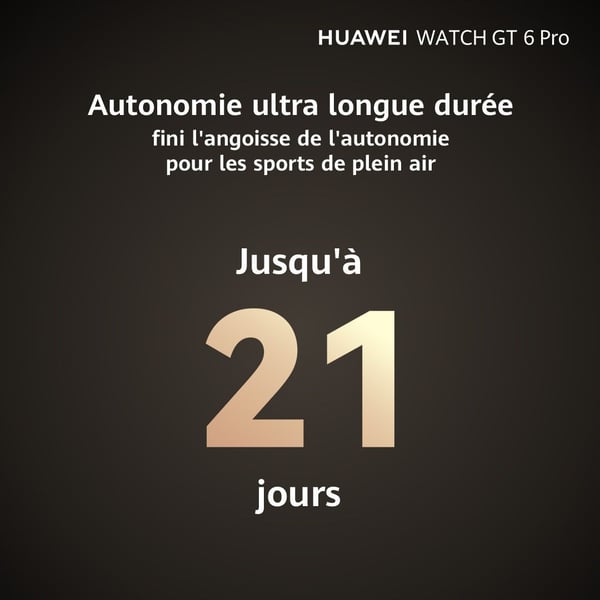 Smartklocka - HUAWEI - Watch GT6 PRO - 46 mm - Svart
