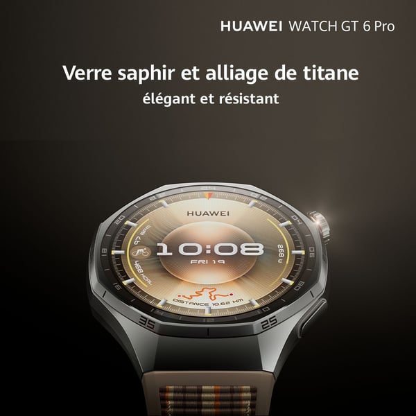 Smartklocka - HUAWEI - Watch GT6 PRO - 46 mm - Svart