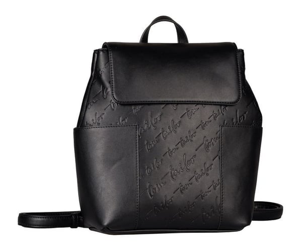 Fritidsryggsäck - TOM TAILOR - Wendi Backpack M - Svart - 27x24x13 cm - 610g