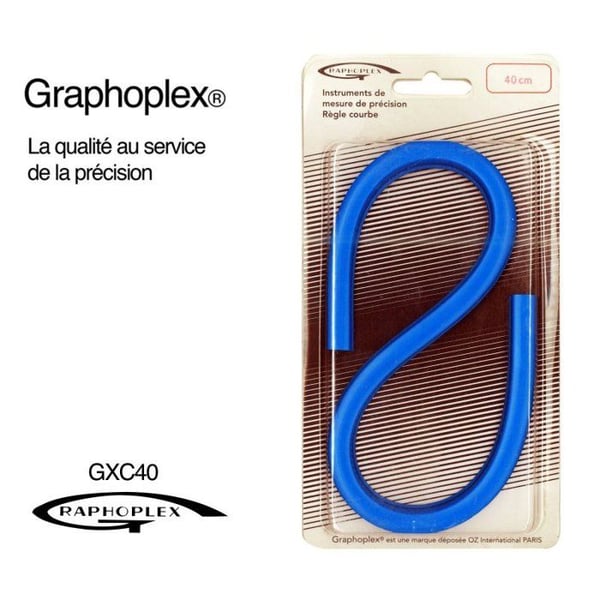 Graphoplex - Flexibel kurvregel 40cm