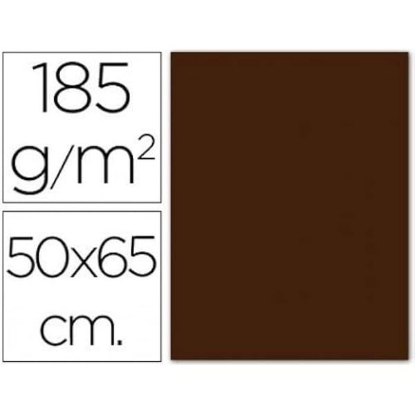 Set med 25 Iriskort 50 x 65 185 g - Brun