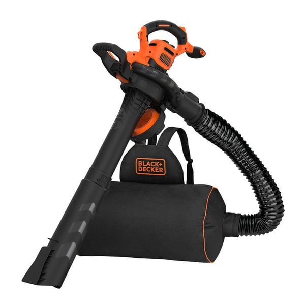 BLACK+DECKER - BEBLV300-QS - 3000 W - 72L laukku - Kaksiputkijärjestelmä johdollinen imuri, puhallin ja murskain
