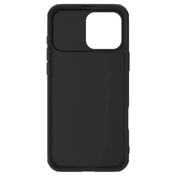 Telefonfodral - NILLKIN - CamShield Pro - iPhone 16 Pro Max - Svart - Förstärkt skydd