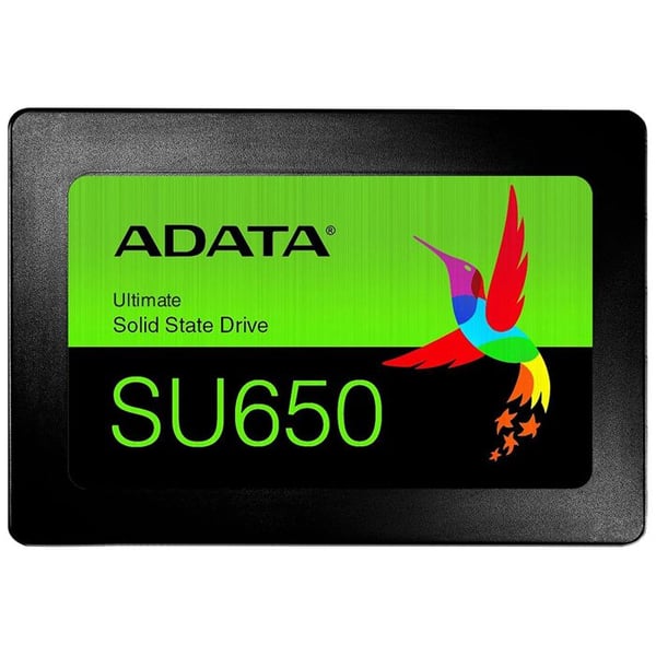 ADATA Ultimate SU650 2,5" 960 Gt SSD - SATA III - 520 MB/s - 6000 Gbit/s