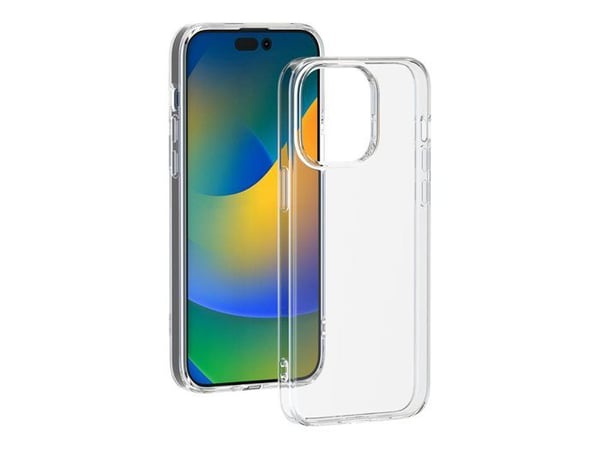 Mjukt och tunt fodral för iPhone 15 Pro BIGBEN CONNECTED - Transparent - Skyddar mot stötar och repor