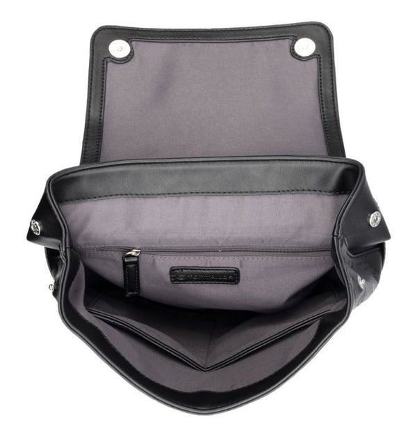 Fritidsryggsäck - TOM TAILOR - Wendi Backpack M - Svart - 27x24x13 cm - 610g