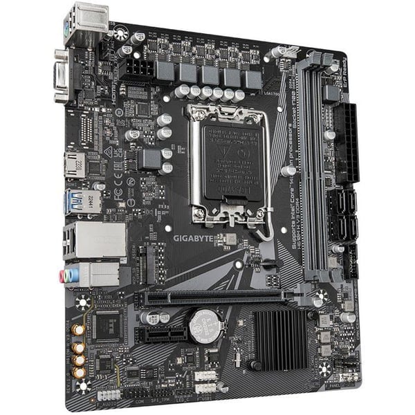 Moderkort - GIGABYTE - H610M H V3 DDR4 - Format Micro-ATX - Chipset Intel H610 - DDR4