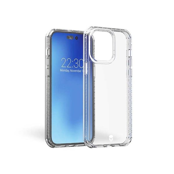 Coque - FORCE CASE - Air iPhone 14 Pro Max - Transparent - 50% återvunnen plast - Flexibel