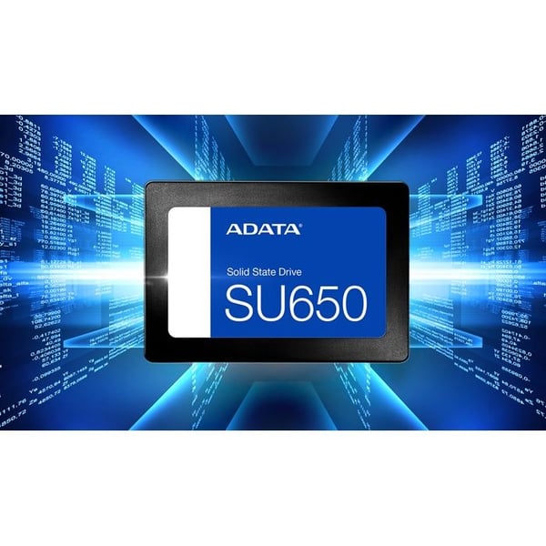 ADATA Ultimate SU650 2,5" 960 Gt SSD - SATA III - 520 MB/s - 6000 Gbit/s