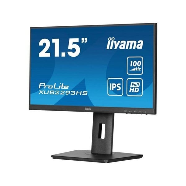 Monitor - IIYAMA - XUB2293HS-B6 - 21,5" LED Full HD - 100Hz - IPS - Svart