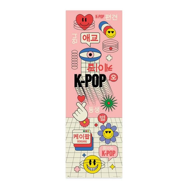 Kpop dörr affisch