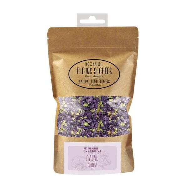 Graine Créative - Torkade Blommor Lila - Dekorationsljus Tvål