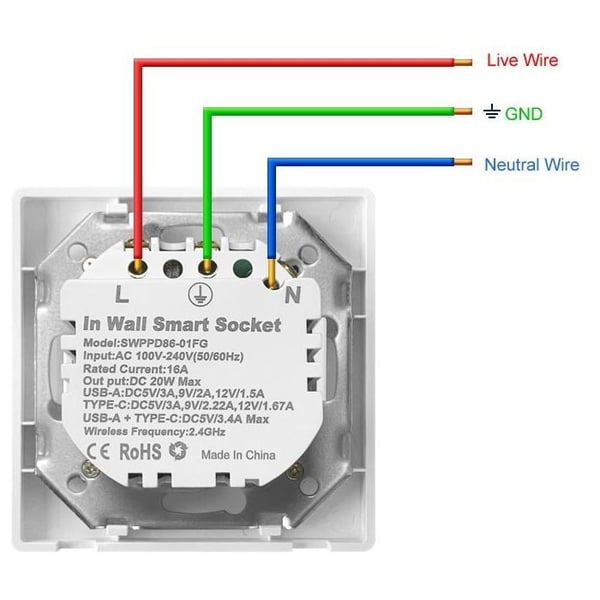 AVATTO N-WOT10-EU - WiFi, USB, svart