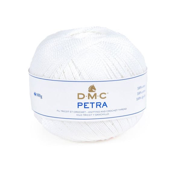 Virka-garn - Pétra - B5200 - 100g - Merceriserad bomull - Gr.5