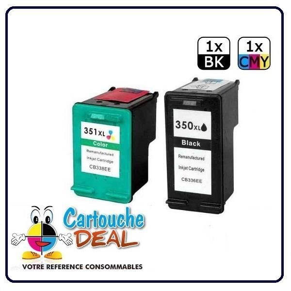 Pack generisk patron kompatibel HP 350XL 351XL