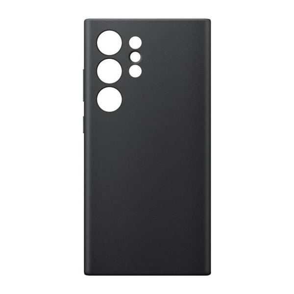Fodral till Samsung Galaxy S24 Ultra Vegan Läderkamera Skyddad Samsung Black