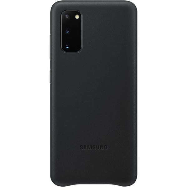 Hård skydd i läder - Samsung - Galaxy S20 - Svart - Högkvalitativt skydd - Unisex
