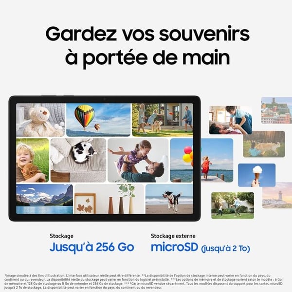 Samsung Galaxy Tab A11+ 11" 256 GB Grå