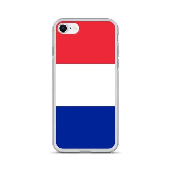 Telefonfodral - PIXELFORMA - iPhone 6S - Mjuk - Hållbar - Frankrikes flagga