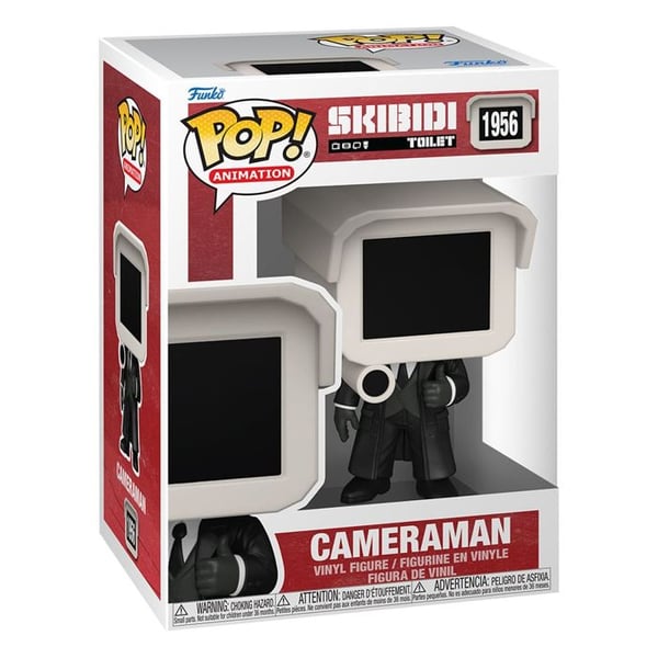 Figur Skibidi Toilet Funko Pop! N°1956 | Kameraman
