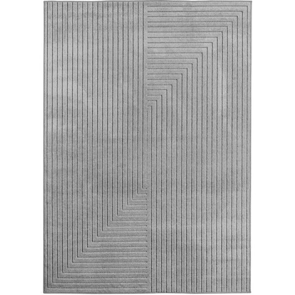 Ayyildiz Utomhusmatta Terrass Silver 160 x 230 cm Inomhus och Utomhus Vardagsrum, Sovrum, Trädgård