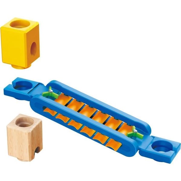 Super Spirals kuglebane - HÅNDMINUT - Quadrilla - 129 dele - Legetøj til børn fra 4 år og op