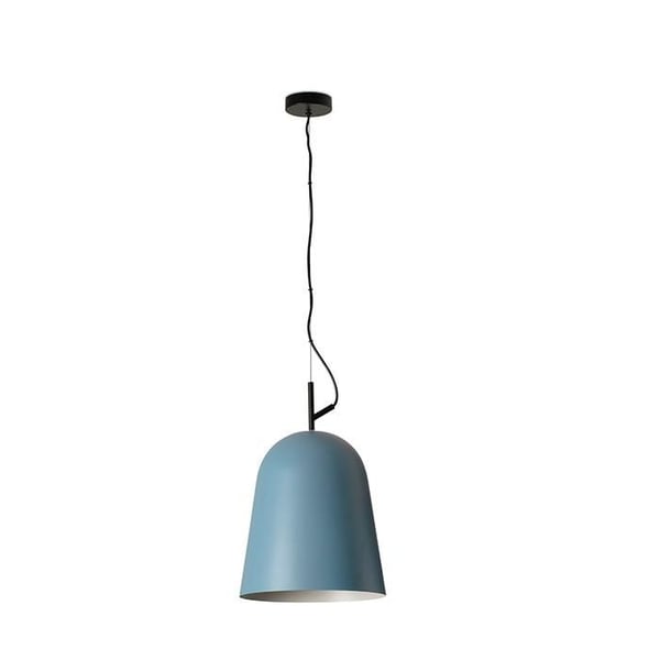 Taklampa - Faro - STUDIO - Kupa 29 cm - Stål - Blå - E27