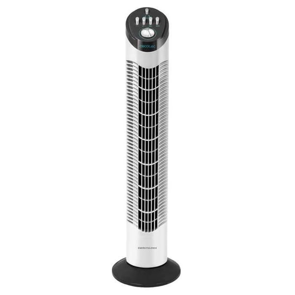 Cecotec Pelarfläkt med Timer EnergySilence 790 Skyline, 50W, 30'' (76cm) Höjd, Mekanisk Kontroll, Svängande