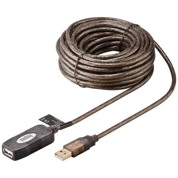 USB 2.0-kabel - GOOBAY - WENTRONIC 95119 - 10m - USB A-kontakter - Hastighet 480 Mbit/s