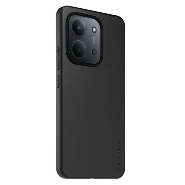 Skyddspaket - Redmi 15C - TPU-fodral - Härdat glas 9H - Transparent svart