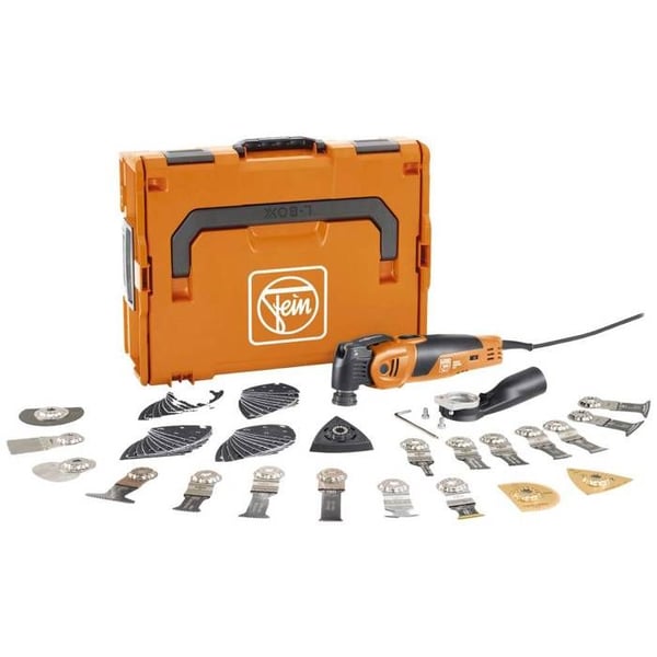 Fein Multimaster MM 700 Max Top 72296864000 Multifunktionsverktyg + verktygsväska 61 delar 450 W